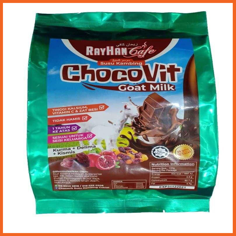 CHOCOVIT SUSU KAMBING CHOCOLATE  SO-Shop  Shopee Malaysia