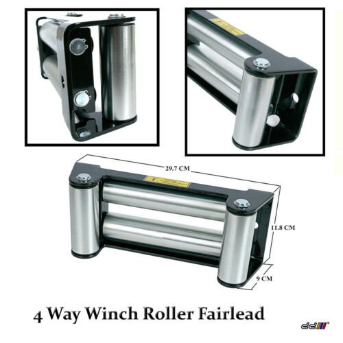 [READY STOCK] DD 10" Winch Roller Fairlead Heavy Duty For 9500LBS