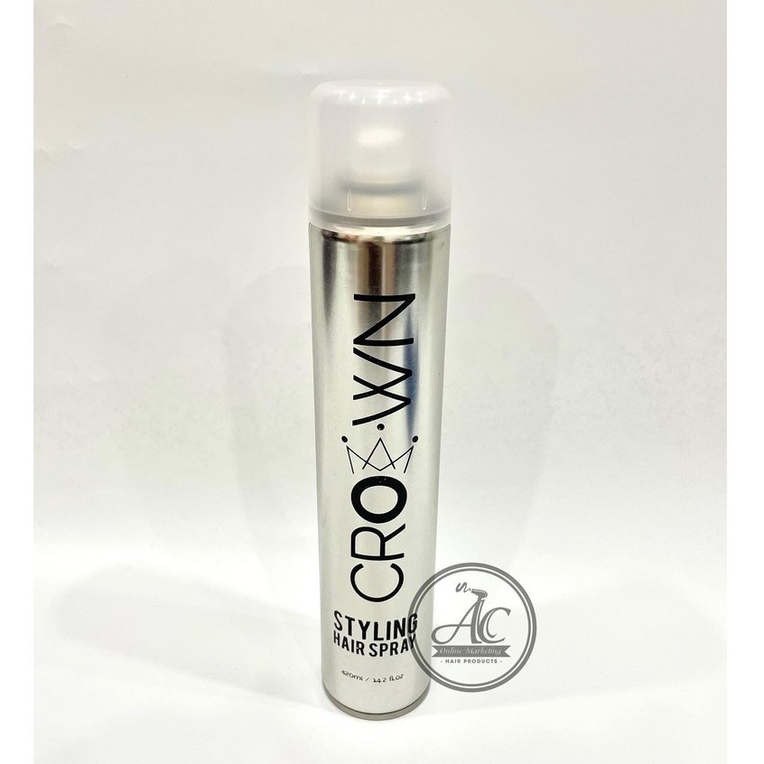 Crown Styling Hair Spray 420ml Ready Stock In Malaysia