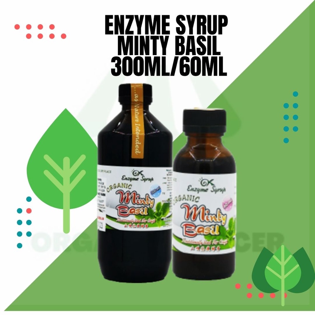 GK Enzyme Syrup Minty Basil止咳化痰薄荷酵素