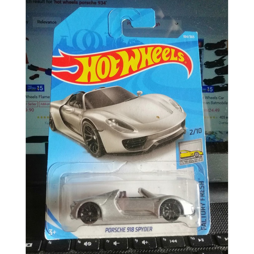 porsche 918 hot wheels