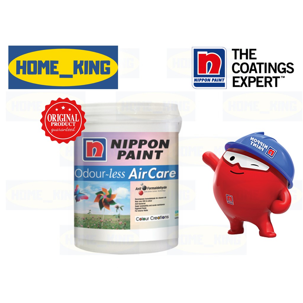 100 ORIGINAL 5LT Nippon Paint Odour Less Aircare 100 ORIGINAL 5LT Nippon Paint Odour Less Aircare