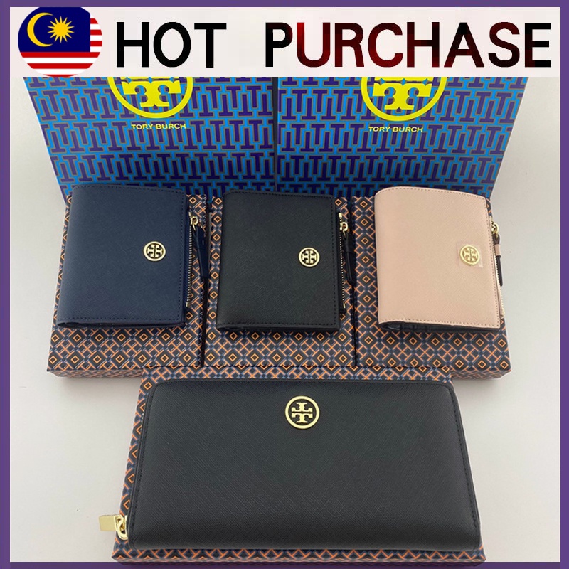 Tory Burch short clip wallet lady clutch clutch mini bag with card slot  inside | Shopee Malaysia