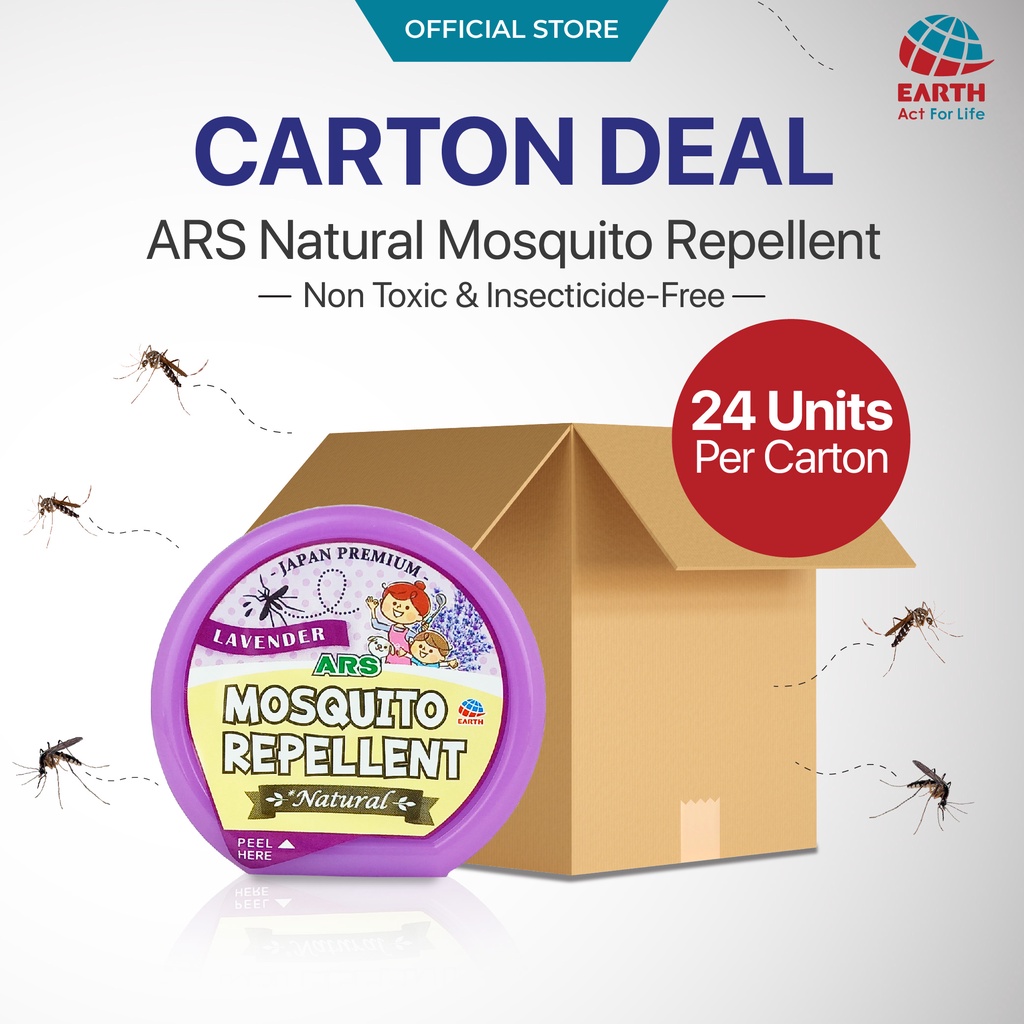 ARS Mosquito Repellent Gel (60g x 24) [Carton Deal] Shopee Malaysia