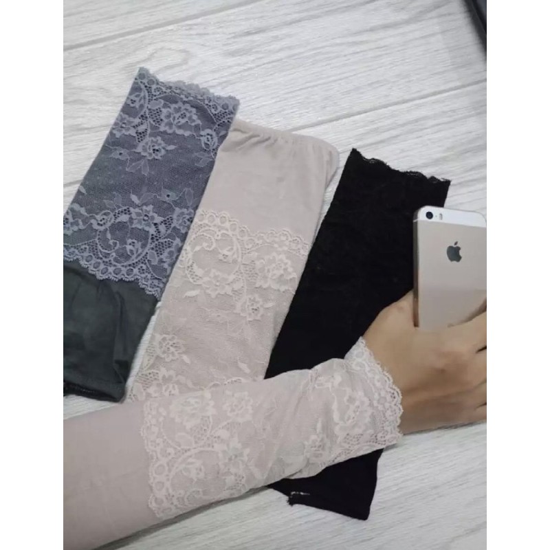 Handsock Sarung Lengan Muslimah Lace Shopee Malaysia