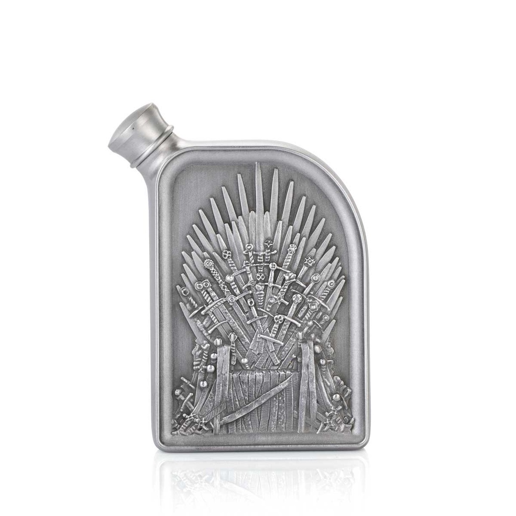 Royal Selangor Game of Thrones Collection Iron Throne Hip Flask