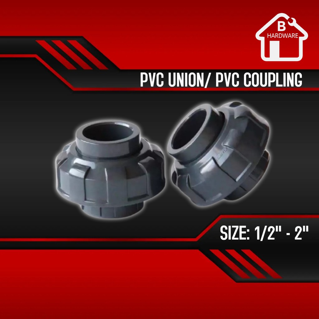 PVC Union Coupling (Socket End) / (Threaded) 1/2"2" 15mm 50mm