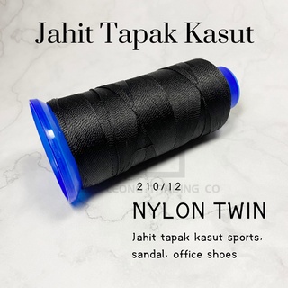 Benang Jahit Tapak Kasut Kualiti Nylon Twin Polyester 1.0mm 