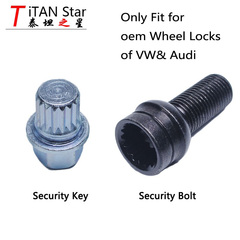 2013 vw cc wheel lock key