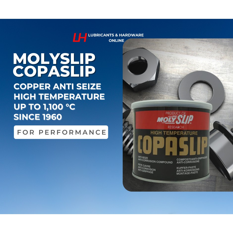 Molyslip Copaslip Copper Anti Seize Compound (500 Gram) High