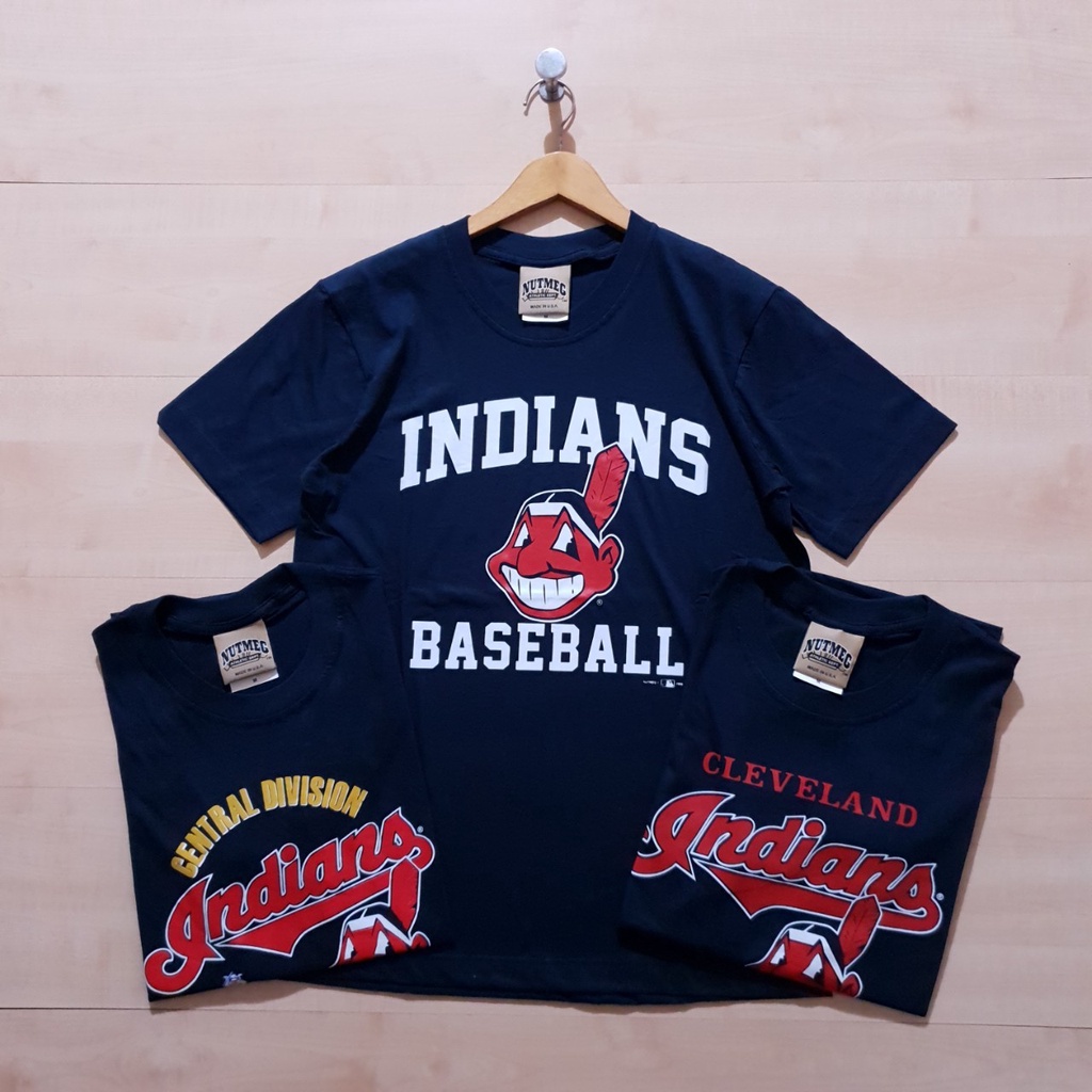 MLB T-Shirt - Cleveland Guardians, Large S-24472CLE-L - Uline