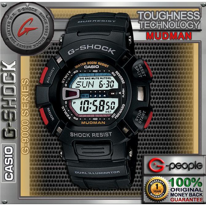 g 9000 g shock