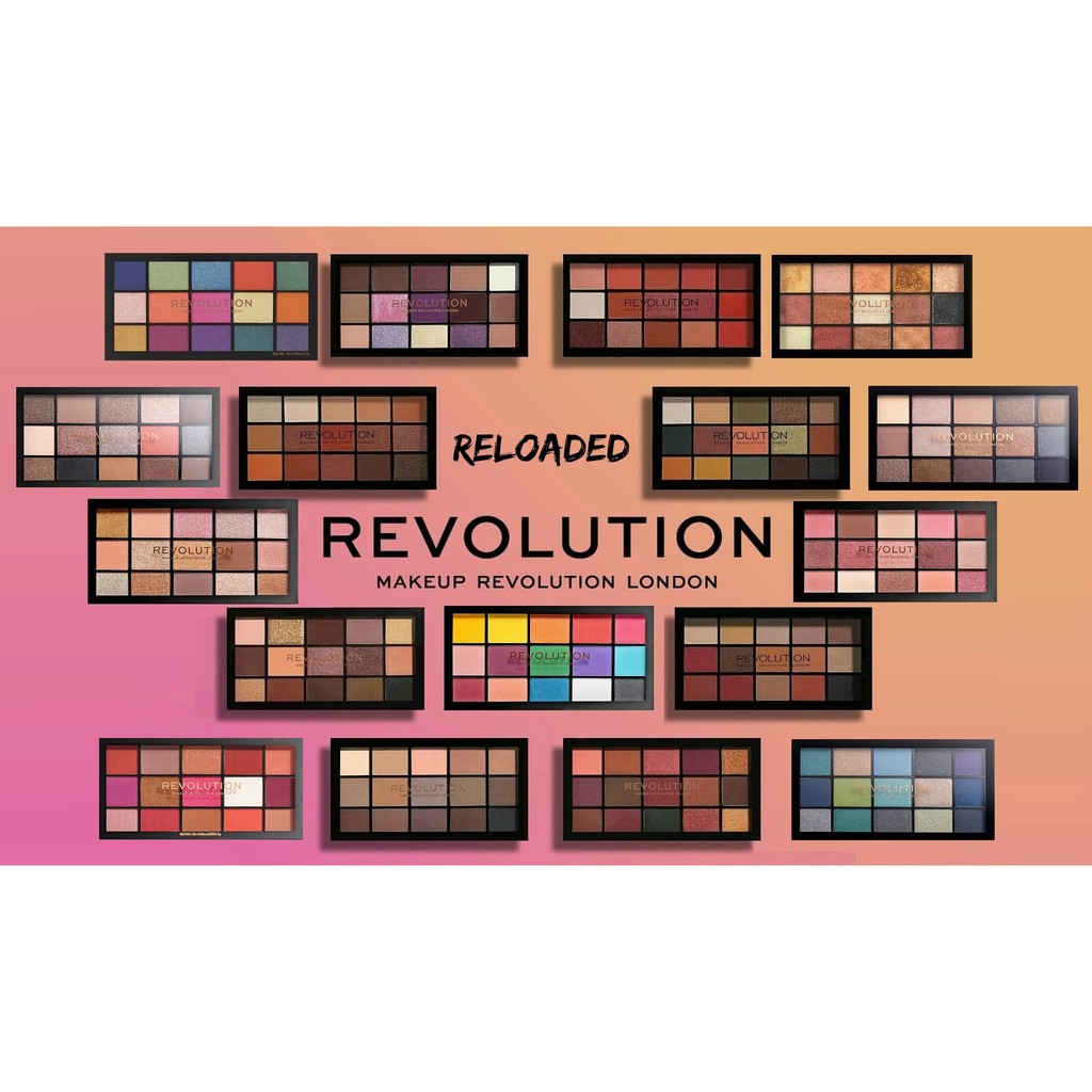 Authentic Ready Stock Makeup Revolution Re Loaded Palette Shopee Malaysia