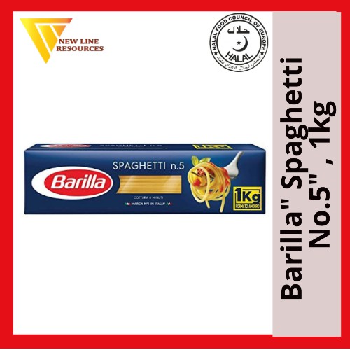 Barilla Spaghetti N5 - 1kg (Halal) | Shopee Malaysia