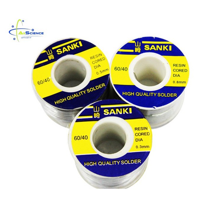 Soldering Lead Wire Solder SANKI High Quality Solder 0.8mm | Shopee ...
