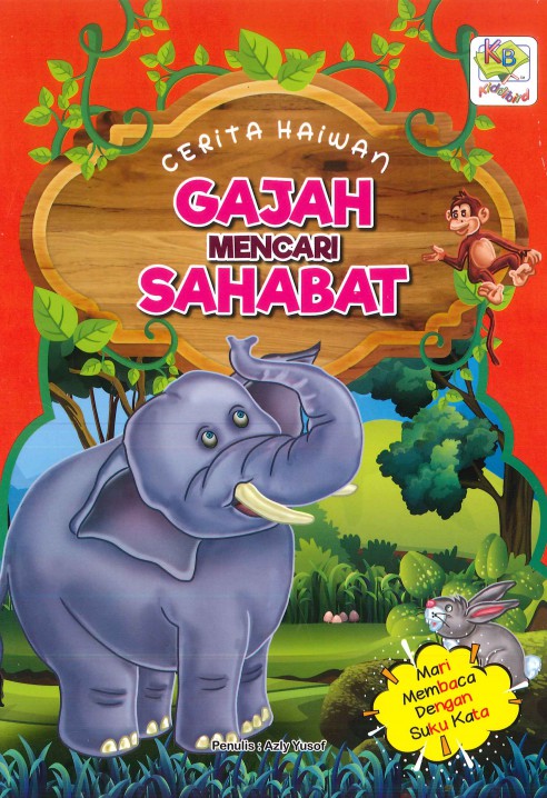 Cerita Haiwan- Gajah Mencari Sahabat | Shopee Malaysia