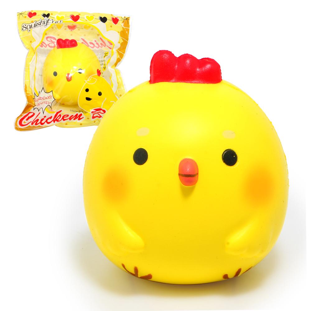 squishy chicken toy