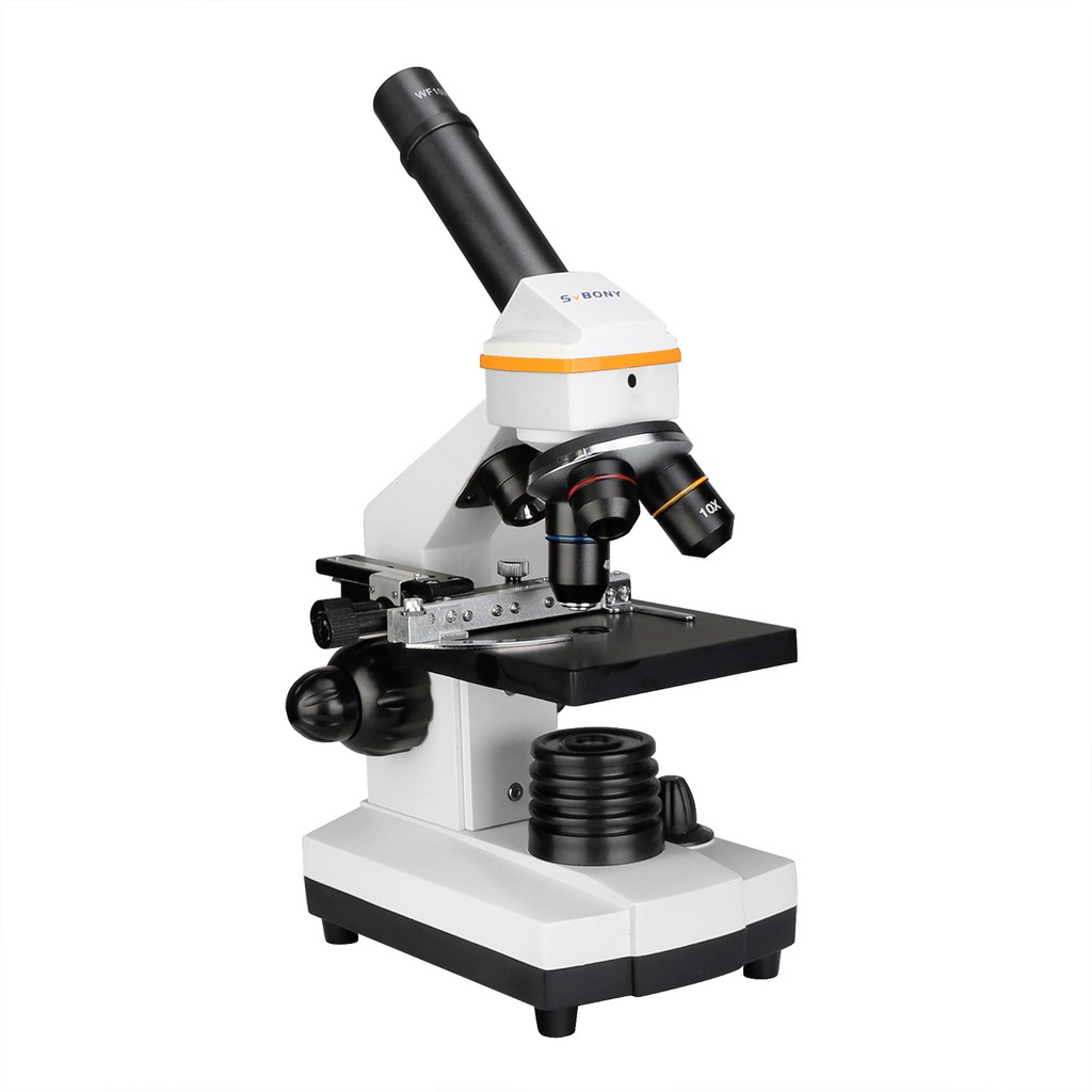 Svbony SV601 Kit di Microscopio Biologico,Microscopio Digitale Composto con Oculare Elettronico SV305 2 MP 40X-1600X per Biologia Entusiasmo