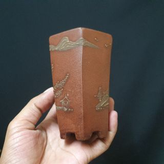  bonsai  pot  clay painted Shopee  Malaysia