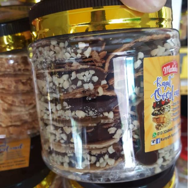KUIH KAPIT LETOP ALMOND CHOC 🌹🌹  Shopee Malaysia