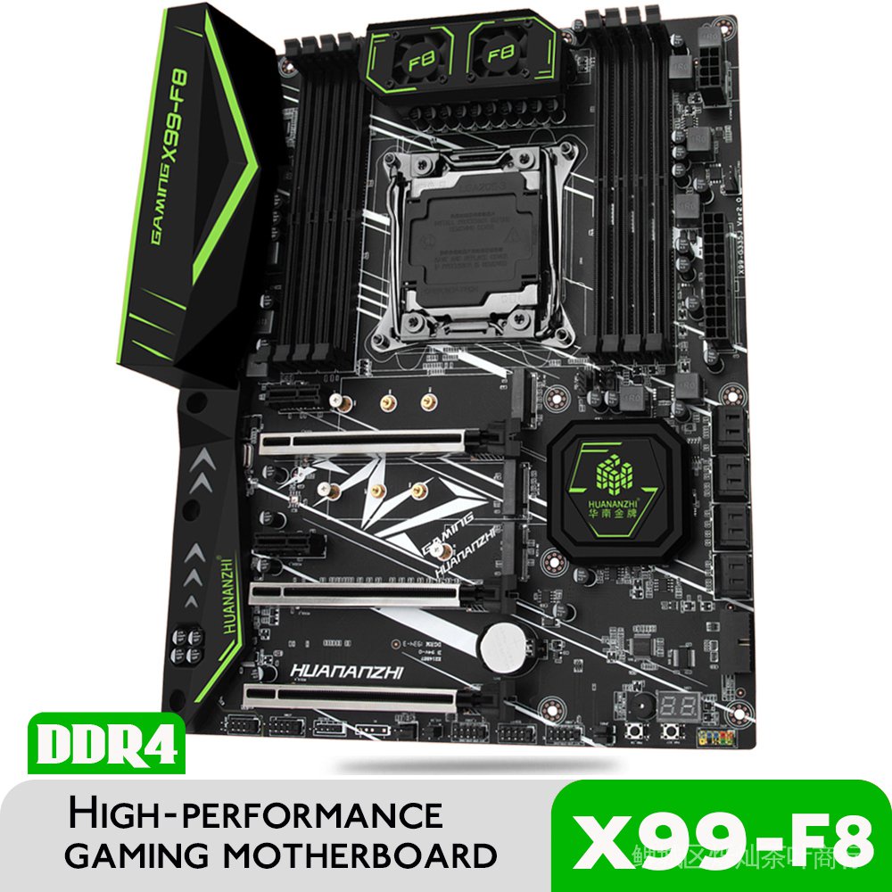 Huananzhi X99 F8 Motherboard Slot Lga2011 3 Usb3 0 Nvme M 2 Ssd