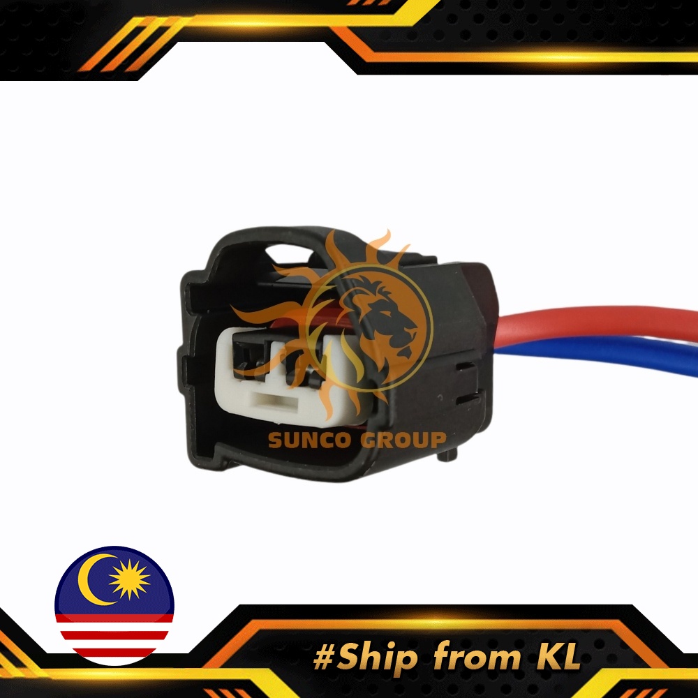 2 Pin Hyundai Matrix Getz Ignition Coil 14 & 23 Socket Connector Made