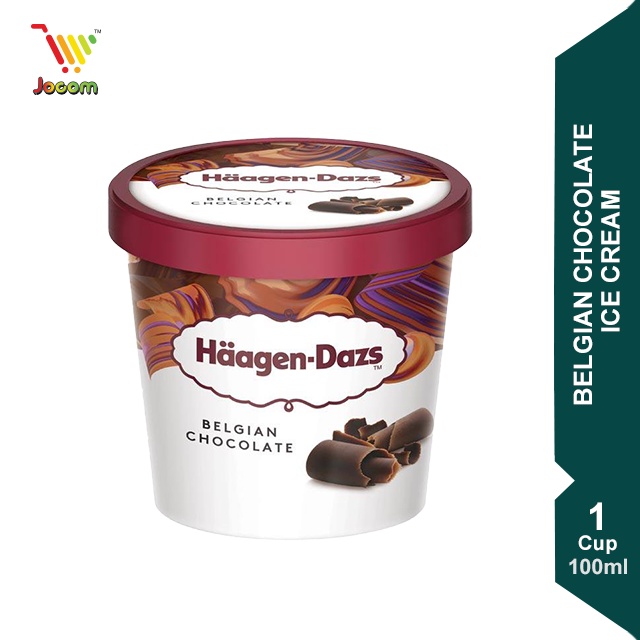 Haagen Dazs Belgian Chocolate Ice Cream 100ml Kl Selangor Delivery Only Shopee Malaysia