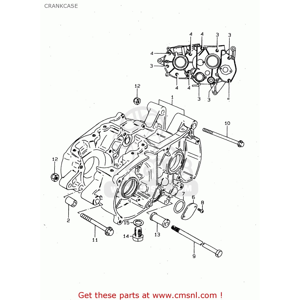 Rg110 Engine Mount Shaft Ori Japan 09103 08101 Shopee Malaysia