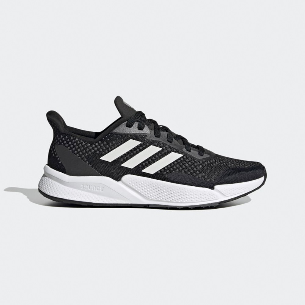 adidas black and white sports shoes