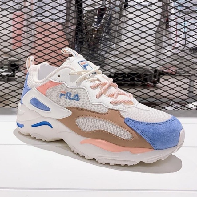 fila shoes pink and blue