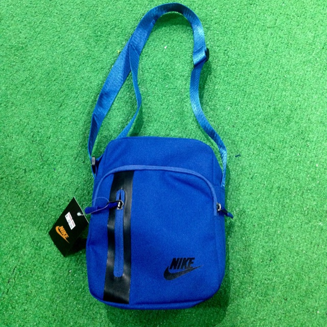 nike sling bag blue