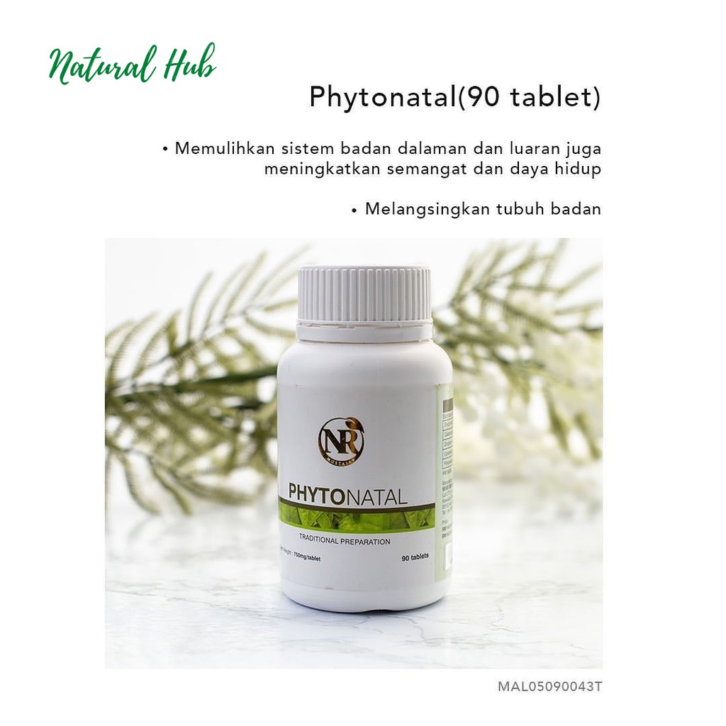 Nona Roguy Phytonatal Fabales Nr 90 Tablet Nr Phytonatal Shopee Malaysia