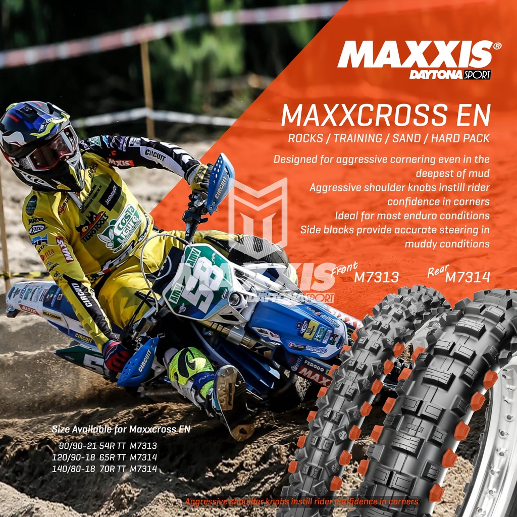 MAXXIS マキシス 63M 80-19 120 IT M7318 MAXXCROSS MX TT エンデューロ オフロード モトクロス リア用  新品 最大83％オフ！ M7318