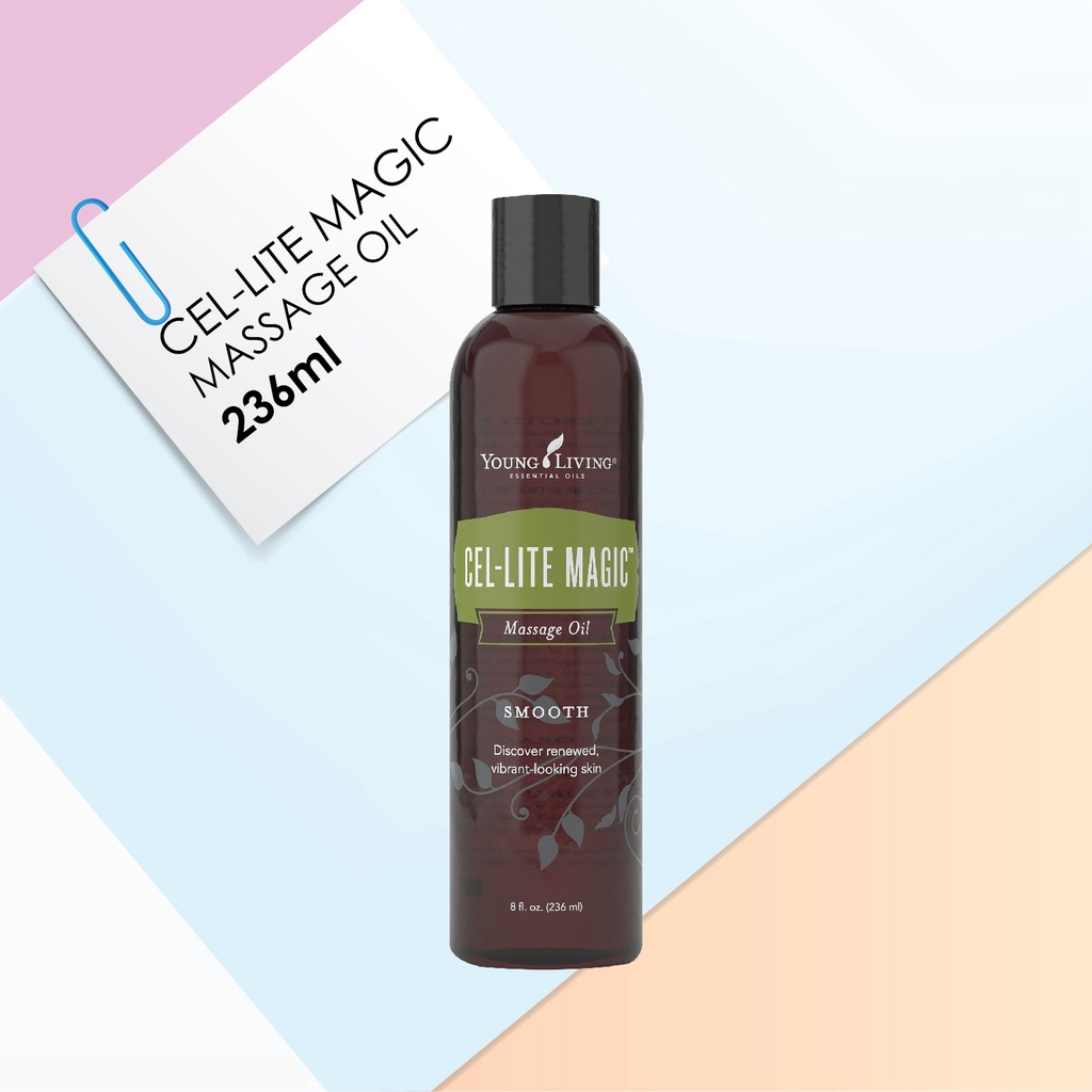 ORIGINAL Young Living CelLite Magic Massage oil 236ml (Free Pump
