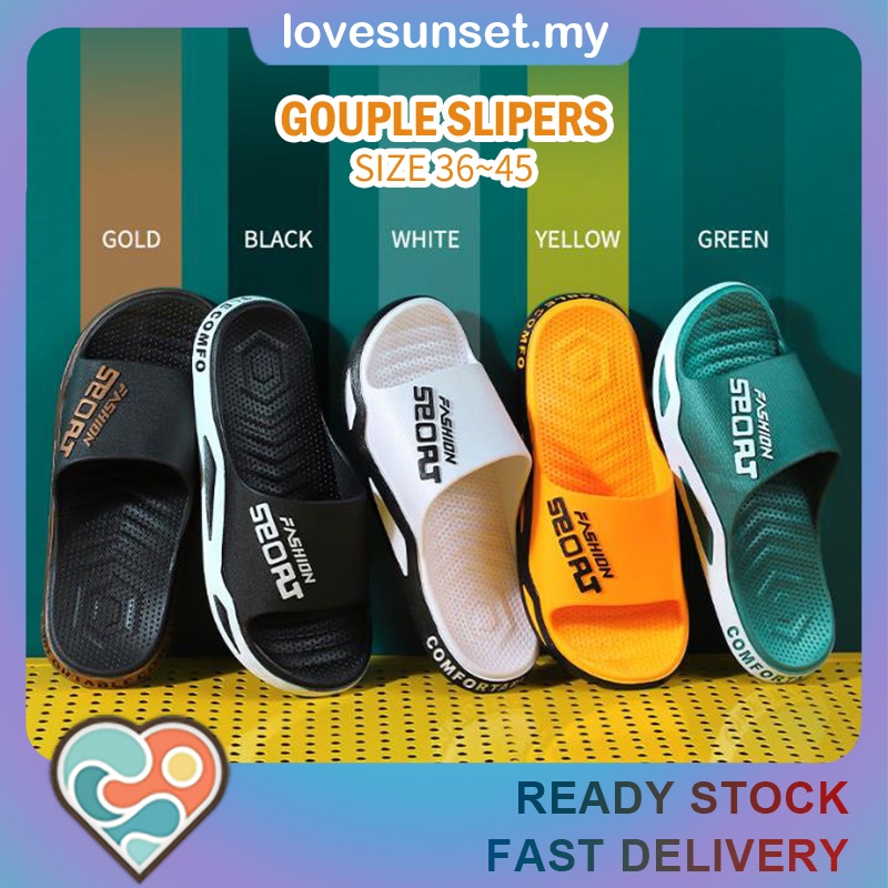 READY STOCK High Quality Home Selipar Room Slippers couple Sandal EVA Fashion Slippers Upgrade Japanese Comfortable