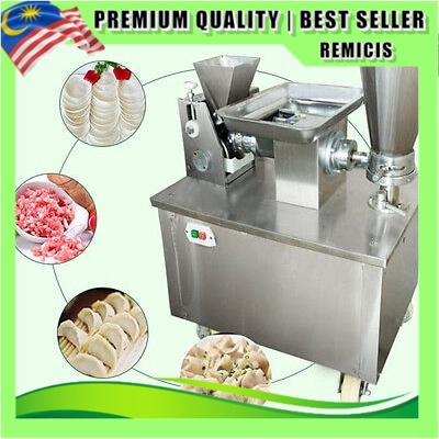 Mesin Pembuat Kuih Automatik Saiz 80mm dengan Pemproses Samosa Perogi Spring Roll Empanada bersama 1 acuan