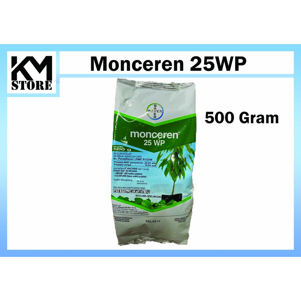 Buy 500gm Monceren Bayer Pencycuron 25 Racun Kulat Durian Hawar Daun Fungicides Seetracker Malaysia