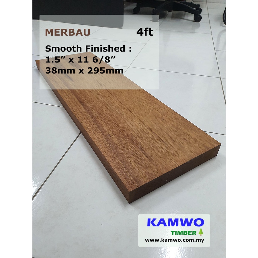 Kiln Dried Merbau Stepboard X X Ft Kayu Merbau Tangga