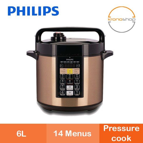 Philips HD2139 Pressure Cooker Electric - Brown (6.0L)