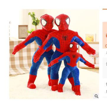 spiderman plush pillow