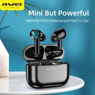 AWEI T29 True Wireless Sports TWS Earbuds with 500mAh Charging Case with Smart Touch Bluetooth Version 5.0
