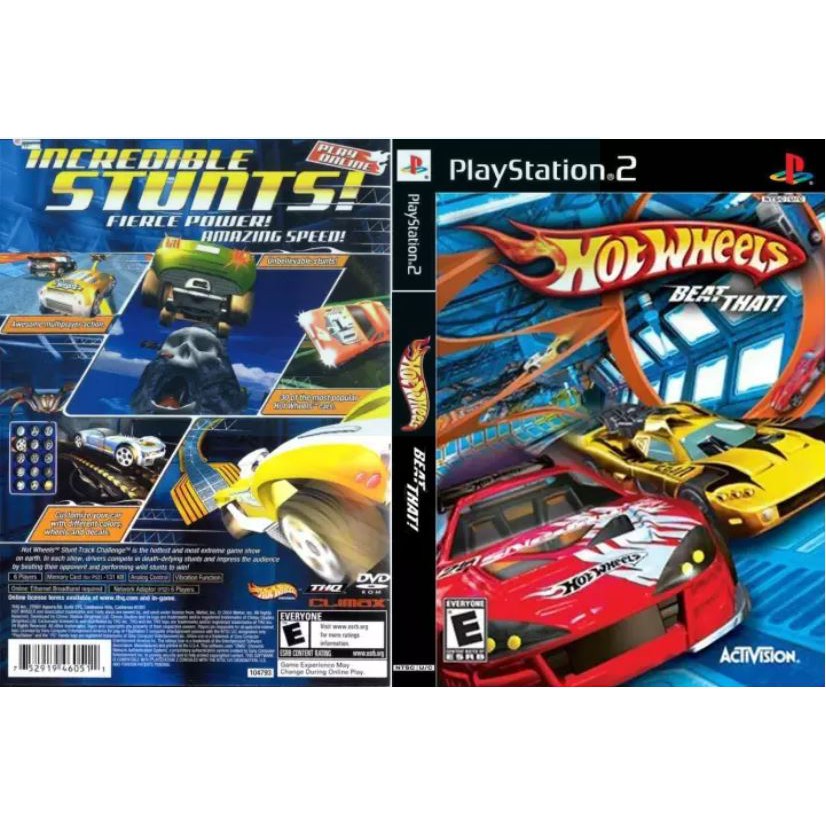 hot wheels playstation 2