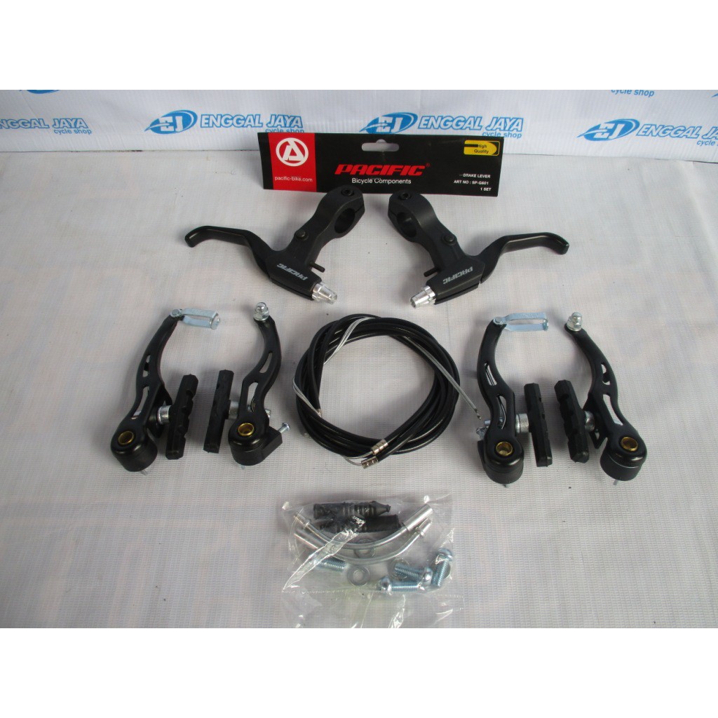 Brake Set VBrake Pacific Alloy Sp G607 Brake Set V Brake Pacific MTB