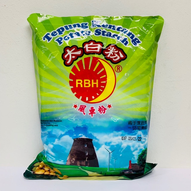 Tepung Kentang Rbh Potato Starch 风车粉 太白粉400gm