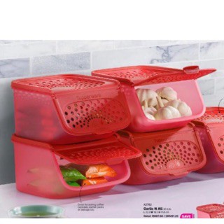 Tupperware Garlic N All Keeper/ Garlic and all keeper/ Bekas