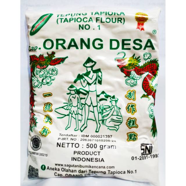 Tapioka Flour Stamp Village People 500g Sagu Tani Shopee Malaysia