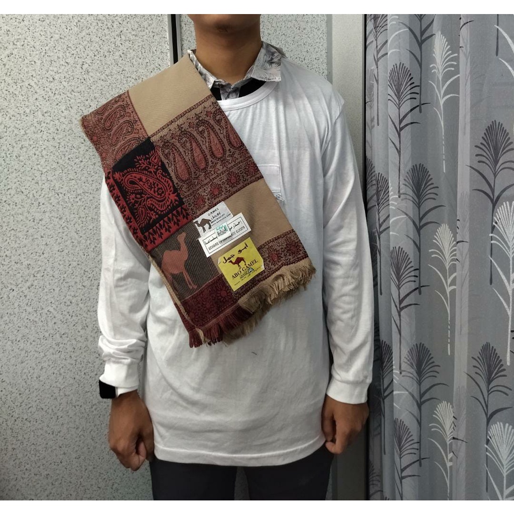 RIDAK MESIR CL07 KOKO - SHAWL SELENDANG SUNNAH CAP UNTA SCARVES KOKO HIGH QUALITY READY STOCK