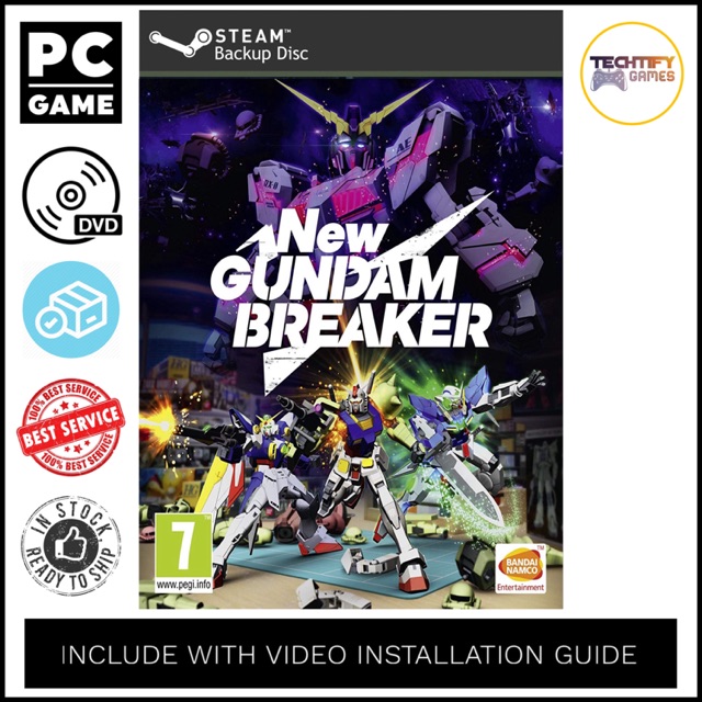 Pc Game New Gundam Breaker Offline Dvd Shopee Malaysia