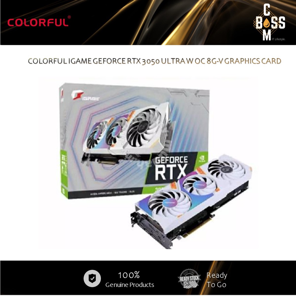 *ORIGINAL* COLORFUL IGAME GEFORCE RTX 3050 ULTRA W OC 8G-V GRAPHICS CARD (  RTX 3050 ULTRA W OC 8G-V )