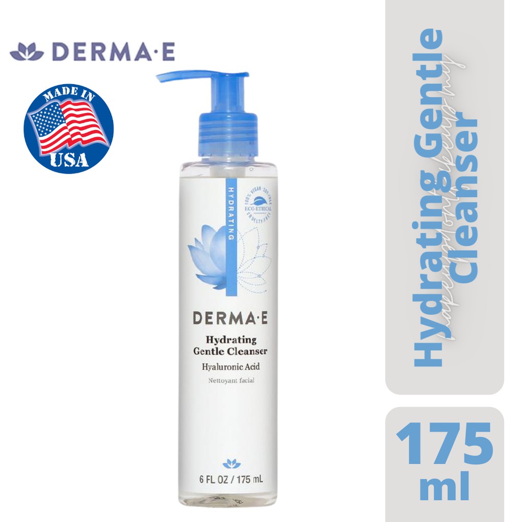 derma e hydrating gentle cleanser